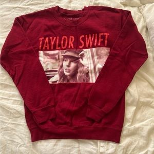 Taylor swift red TV crewneck small